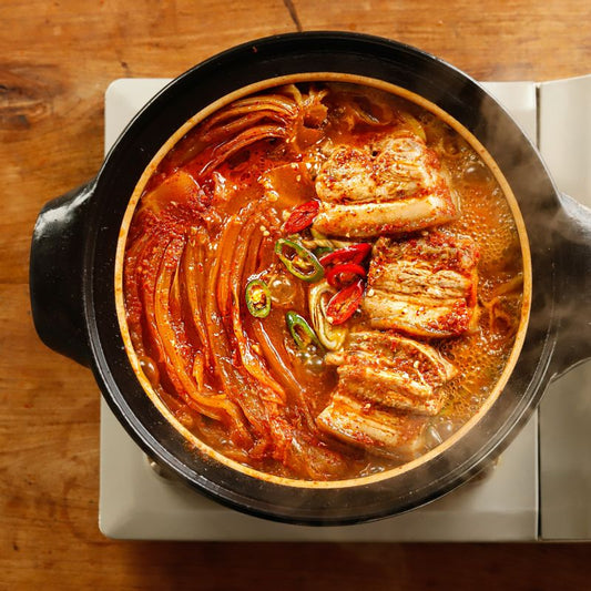 Pork Belly & Ripened Kimchi Stew