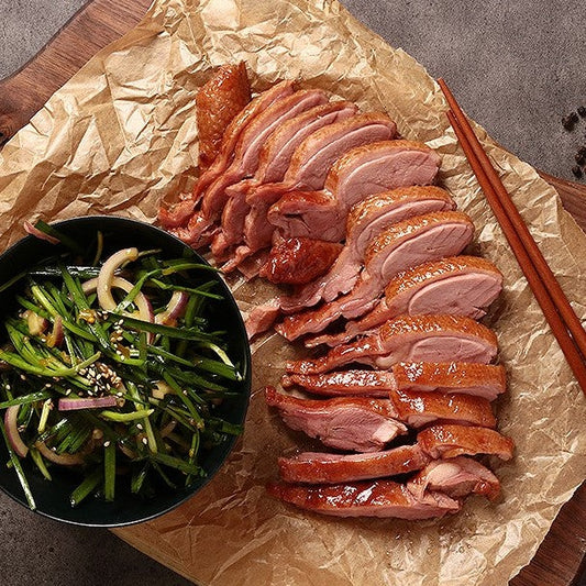 Smoked duck meat