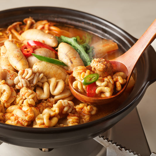 Korean Spicy Fish Roe Stew