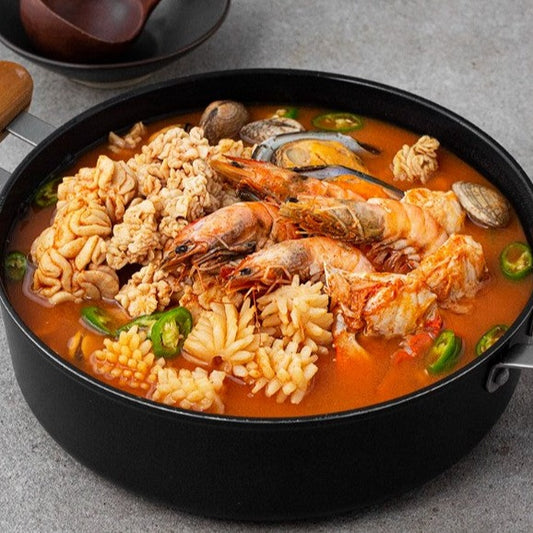 Korean Spicy Seafood Stew